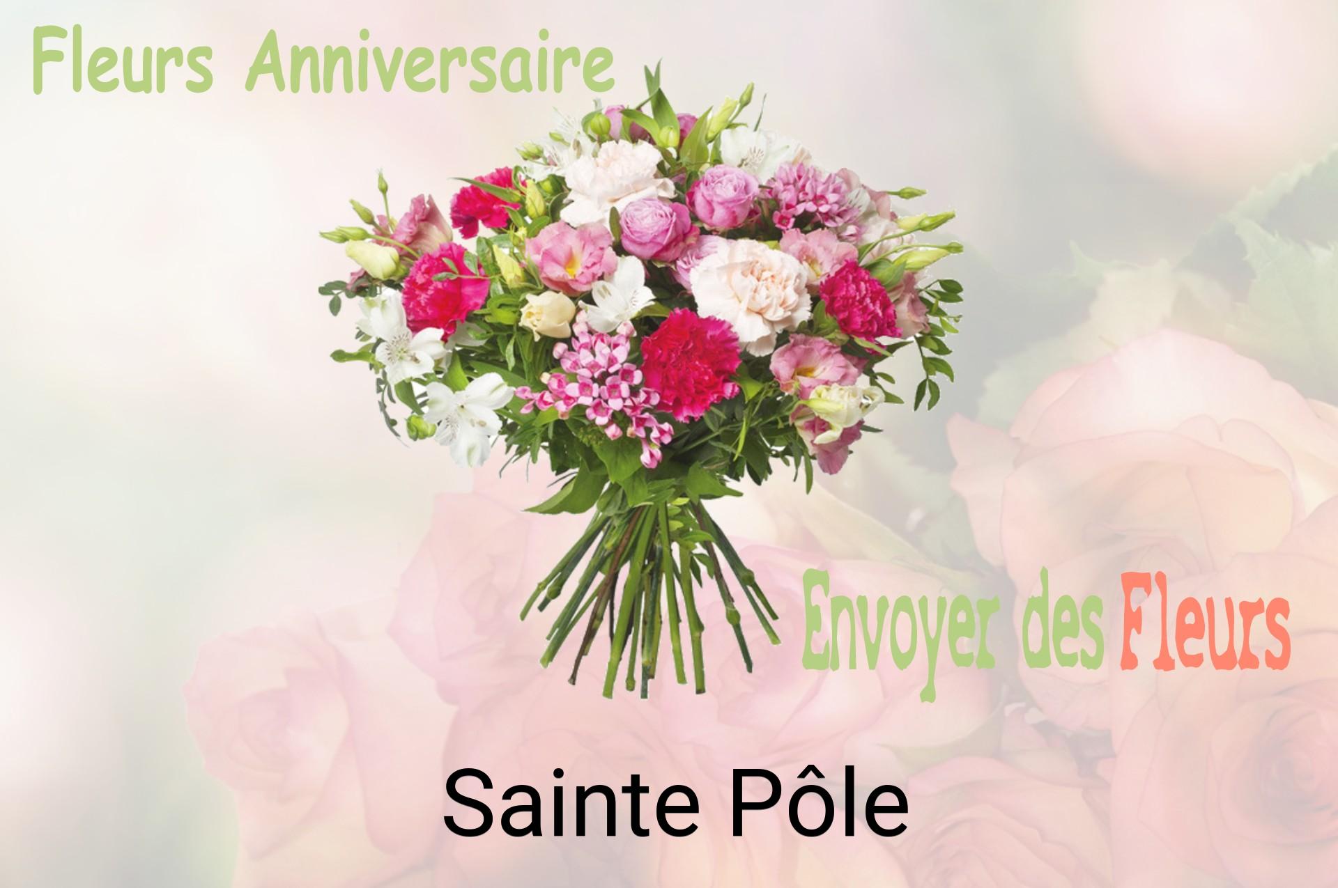 Bouquet de fleurs d’anniversaire livré à Sainte-Pôle