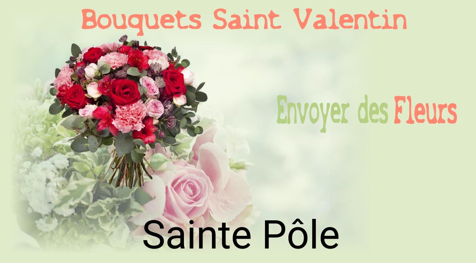 Roses de Saint-Valentin livrées à Sainte-Pôle